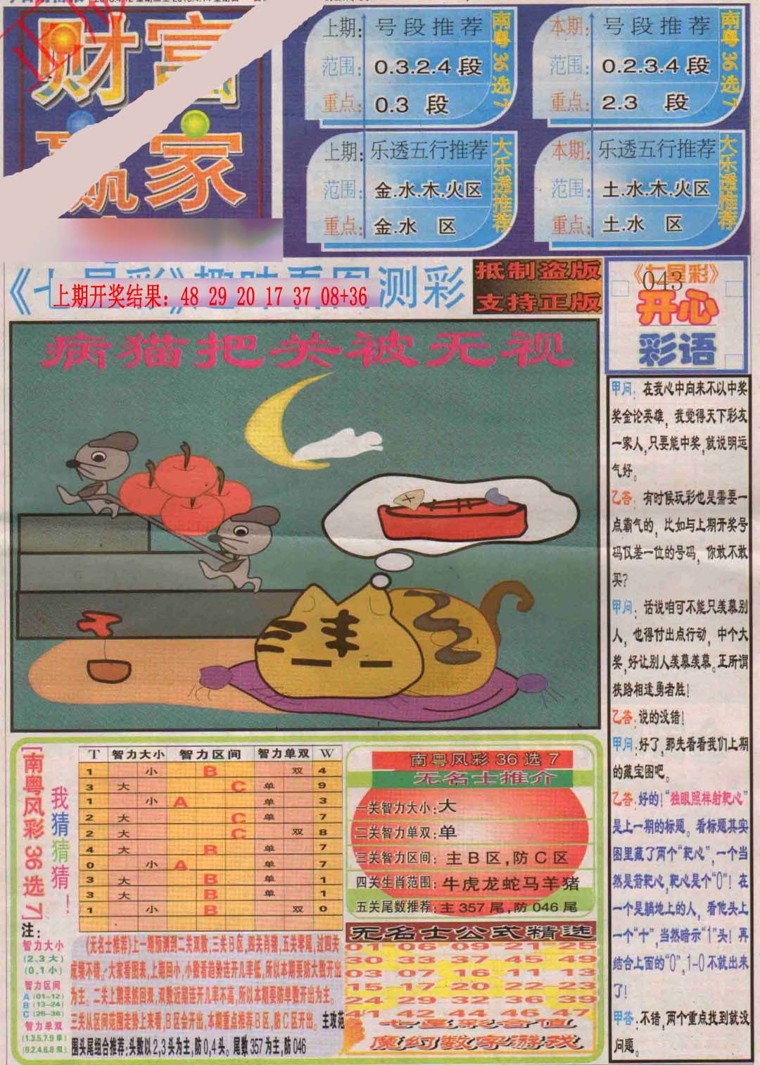 091期财富赢家（七星彩）[图]